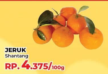 Promo Harga Jeruk Shantang per 100 gr - Yogya
