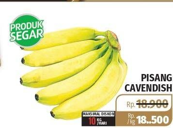 Promo Harga Pisang Cavendish  - Lotte Grosir