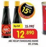 Promo Harga ABC Kecap Manis 275 ml - Superindo