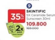 Promo Harga Skintific 5X Ceramide Serum Sunscreen 30 ml - Watsons