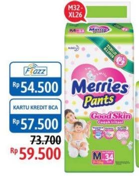 Promo Harga Merries Pants Good Skin M34, XL26  - Alfamidi