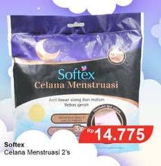 Promo Harga Softex Celana Menstruasi All Size 2 pcs - TIP TOP