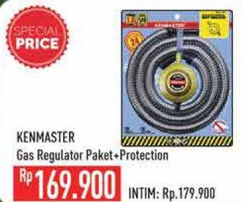 Promo Harga KENMASTER Selang Gas Paket + Protector  - Hypermart