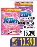 Promo Harga SO KLIN Softergent Purple Lavender, Rossy Pink 770 gr - Hypermart