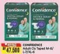 Confidence Adult Classic Night Ekstra Serap & Kering 6 pcs Diskon 1%, Harga Promo Rp47.500, Harga Normal Rp48.000