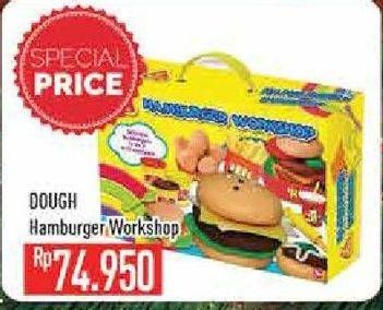 Promo Harga PLAY DOH Mainan Hamburger Workshop  - Hypermart