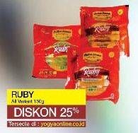 Promo Harga RUBY Nugget All Variants 150 gr - Yogya