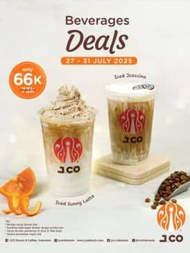 Promo Harga Beverage Deals  - JCO