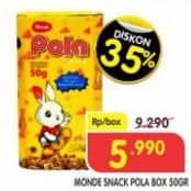 Promo Harga Monde Pola Snack 25 gr - Superindo