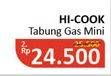 Promo Harga HICOOK Tabung Gas Mini  - Alfamidi