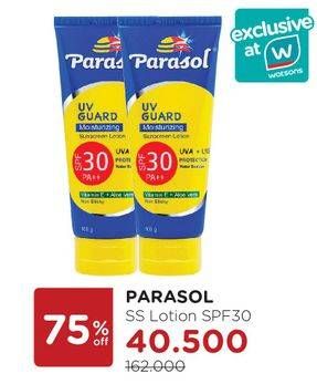 Promo Harga PARASOL Lotion SPF 30  - Watsons