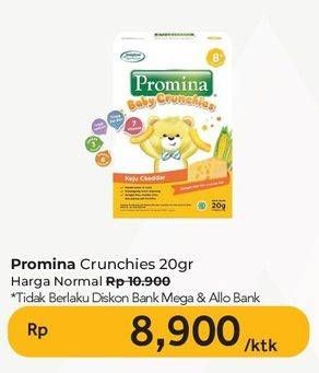 Promo Harga Promina 8+ Baby Crunchies 20 gr - Carrefour