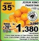 Promo Harga Jeruk Kino Pakistan per 100 gr - Giant