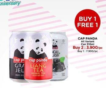 Promo Harga Cap Panda Minuman Kesehatan All Variants 310 ml - Watsons
