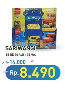 Promo Harga Sariwangi Teh Asli + Teh Melati  - Hypermart