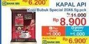 Promo Harga Kapal Api Kopi Bubuk Special per 20 sachet 6 gr - Indomaret