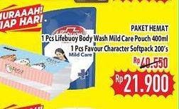 Lifebuoy Body Wash + Favour Character Softpack