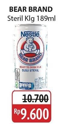 Promo Harga Bear Brand Susu Steril 189 ml - Alfamidi