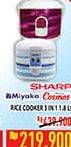 Promo Harga SHARP/ MIYAKO/ COSMOS Rice Cooker  - Hypermart