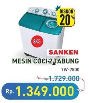 Promo Harga Sanken TW-7800  - Hypermart