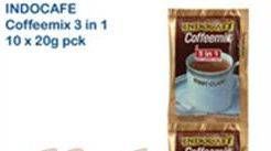 Promo Harga Indocafe Coffeemix per 10 sachet 20 gr - Indomaret