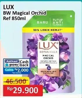 Promo Harga LUX Botanicals Body Wash Magical Orchid 850 ml - Alfamart