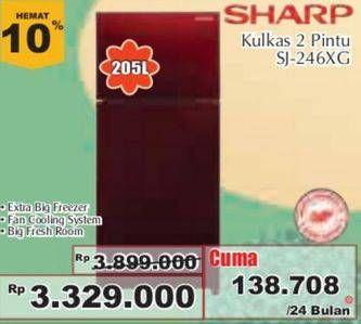 Promo Harga SHARP SJ-246XG  - Giant