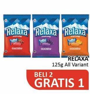 Promo Harga RELAXA Candy All Variants 125 gr - Alfamidi