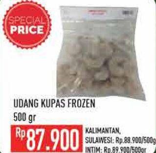 Promo Harga Udang Kupas 500 gr - Hypermart