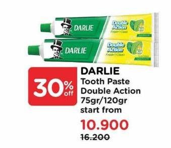 Promo Harga Darlie Toothpaste Double Action Mint 75 gr - Watsons