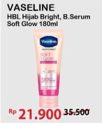 Promo Harga VASELINE Hijab Bright Body Serum 180 ml - Alfamart