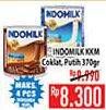 Promo Harga INDOMILK Susu Kental Manis Cokelat, Plain 370 gr - Hypermart