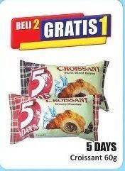 Promo Harga 5 Days Croissant 60 gr - Hari Hari