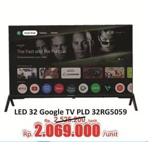 Promo Harga Polytron Led TV Full HD Google TV PLD-32RG5059  - Hari Hari