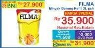 Promo Harga Filma Minyak Goreng 2000 ml - Indomaret