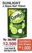 Promo Harga SUNLIGHT Pencuci Piring Jeruk Nipis 100 755 ml - Alfamart