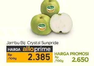 Promo Harga Jambu Kristal per 100 gr - Carrefour