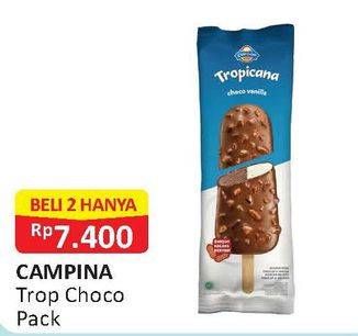Promo Harga CAMPINA Tropicana Choco Vanilla per 2 pcs - Alfamart