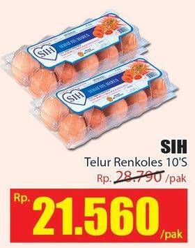 Promo Harga SIH Telur Rendah Kolesterol 10 pcs - Hari Hari