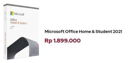 Promo Harga Microsoft Office Home & Student 2021  - iBox
