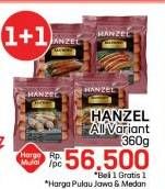 Promo Harga Hanzel Beef Cocktail All Variants 360 gr - LotteMart
