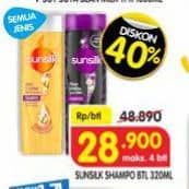 Promo Harga Sunsilk Shampoo All Variants 320 ml - Superindo