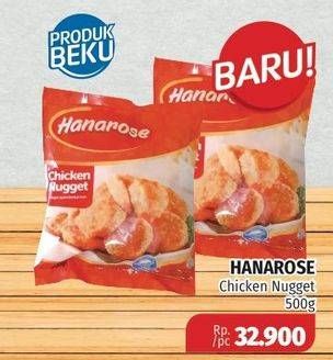 Promo Harga HANAROSE Chicken Nugget 500 gr - Lotte Grosir