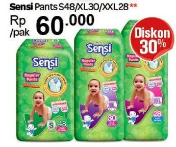 Promo Harga SENSI Regular Pants S48, XL30, XXL28  - Carrefour