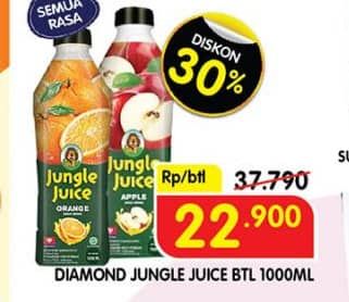 Promo Harga Diamond Jungle Juice All Variants 1000 ml - Superindo