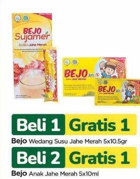 Promo Harga Bintang Toedjoe Bejo Jahe Merah Anak per 5 sachet 15 ml - TIP TOP