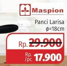 Promo Harga MASPION Saucepan Larisa 18cm  - Lotte Grosir