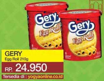 Promo Harga GERY Egg Roll 210 gr - Yogya