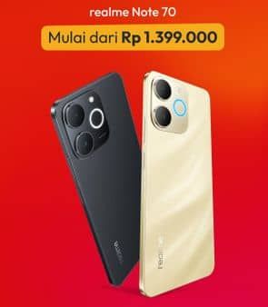 Promo Harga Realme Note 70  - Erafone