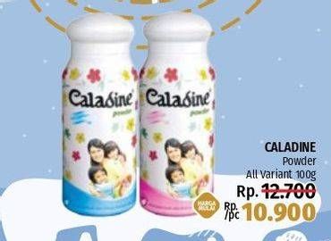 Promo Harga CALADINE Baby Powder All Variants 100 gr - LotteMart